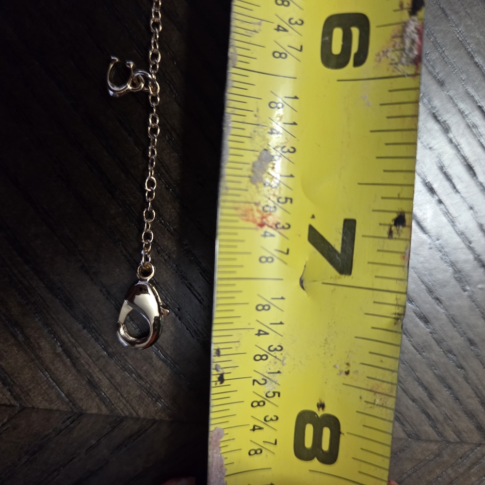 Coach Gold Charm Bracelet New With Dusty - Picture 7 of 7